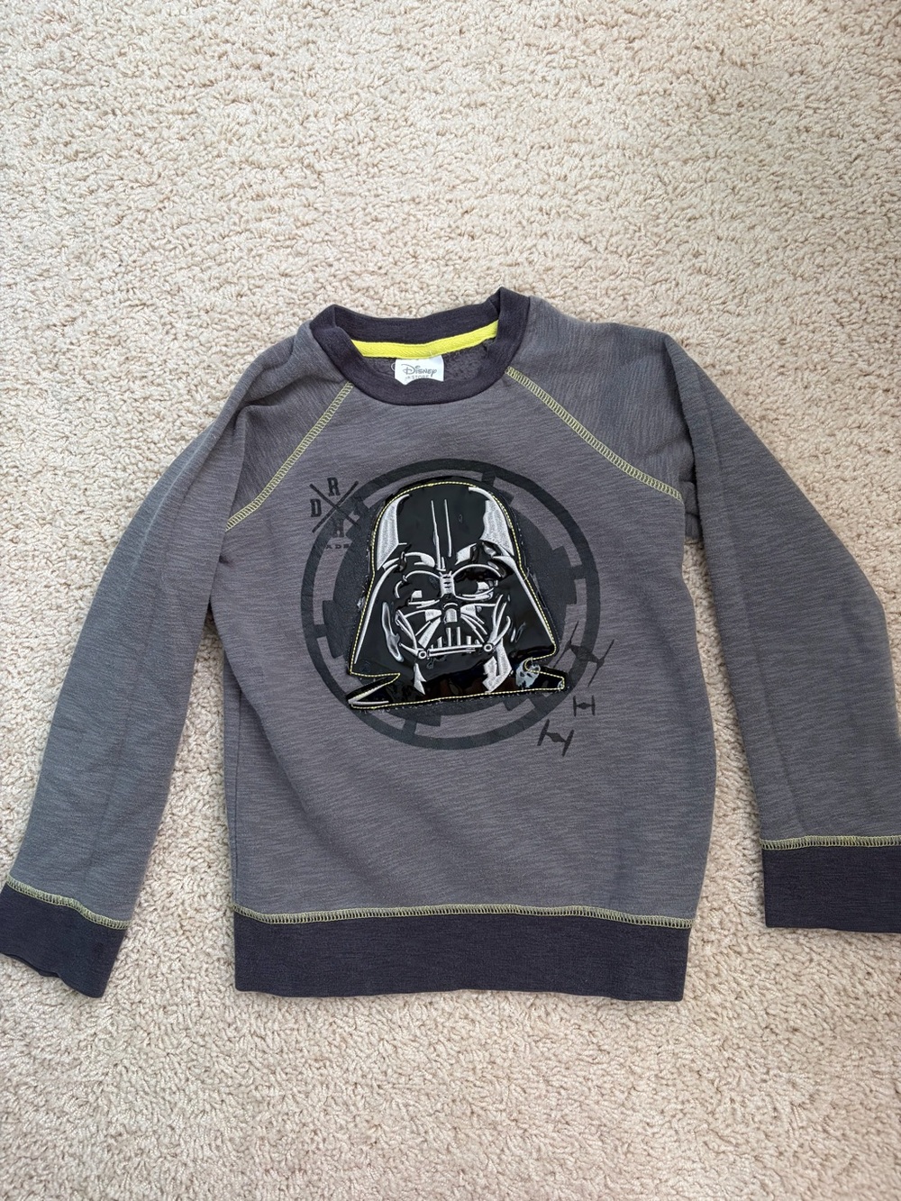 Disney Gray Kids' Star Wars Darth Vader Pullover